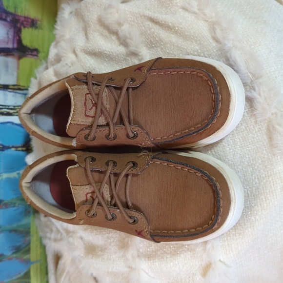 TWISTED X Kids Tan kick on shoes - Picture 9 of 9